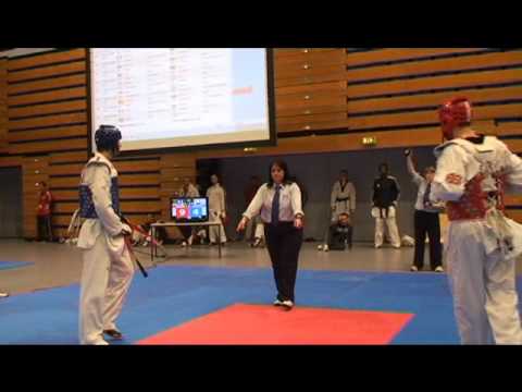 German Open 2012- Fight 1: Damon Sansum vs Germany
