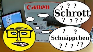 Canon PIXMA MG2555S Drucker 40€ | MÜLL? | Review | Amortisationsrechnung | pay-off method