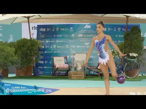 Sara Llana pelota- Ritmo (CYL)