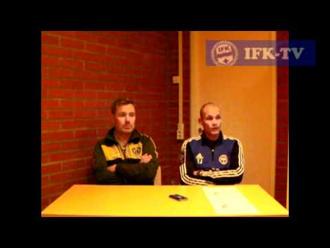 IFK-Tv: Presskonferens efter Falkenberg borta (4-0, omgång 30)