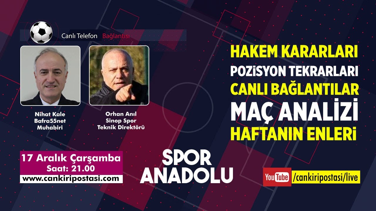 Spor Anadolu | 10. Bölüm | CANLI