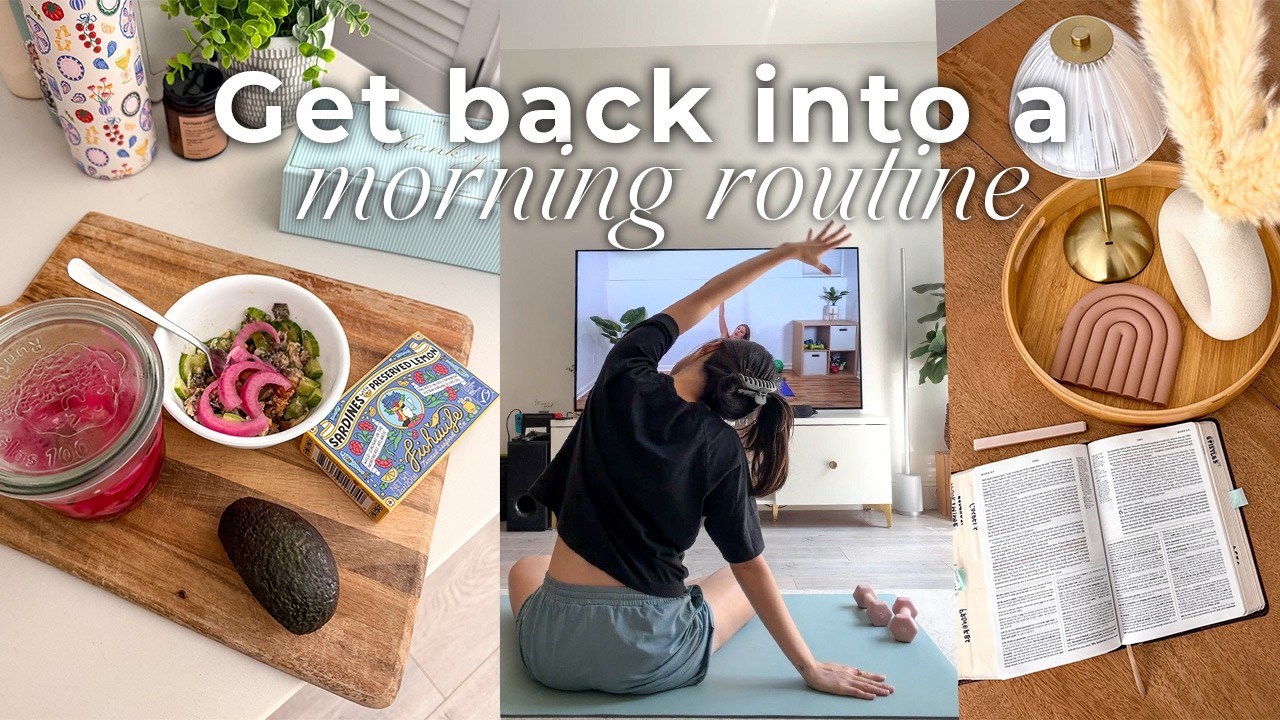 Getting My Life Together: back into a morning routine, first workout after surgery