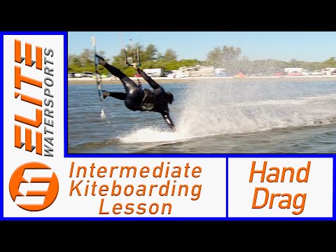Intermediate Kiteboarding Lesson- Hand Drag