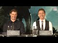 Chris Hemsworth Natalie Portman And Tom Hiddleston On Promotion Of Thor Thorworld Marvels