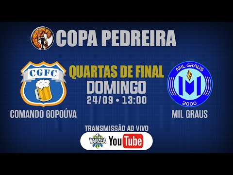 Comando Gopoúva FC x Mil Graus • Quartas de Final • Copa Pedreira 2023 (Ouro)