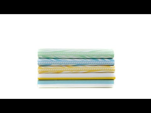Carleton Varney 100% Cotton Printed 4piece Sheet Set