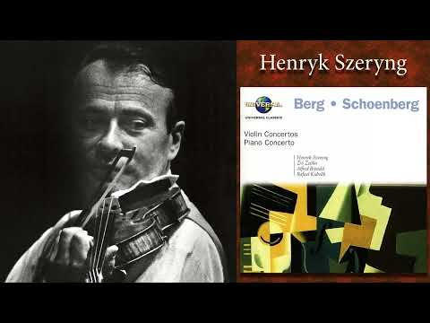 Alban Berg: Violin Concerto "To the Memory of an Angel" - Henryk Szeryng, BRSO, Rafael Kubelik. 1968