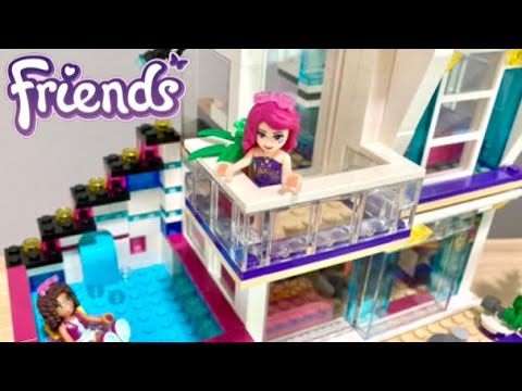 Lego Friends Livi’s Pop Star House Tour! Set 41135 Review