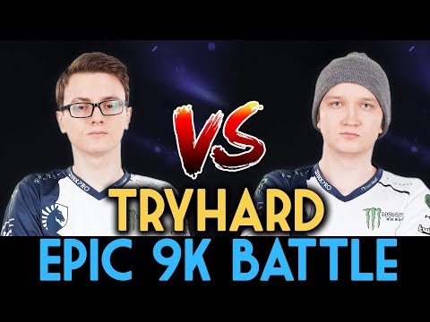 Miracle- [Templar Assassin] VS Matumbaman [Anti Mage] Dota 2 - Epic 9k Battle