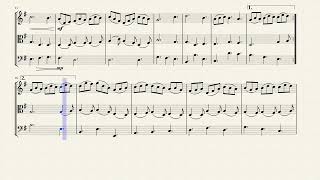 &quot;Jesu, Joy of Man&#39;s Desiring&quot; (BWV 147 No 10) for String Trio