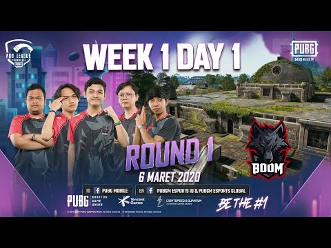 PMPL ID S1 [W1D1]  - BOOM eSports Raih WWCD Di Ronde Pembuka! (Round 1 - Group A & B)