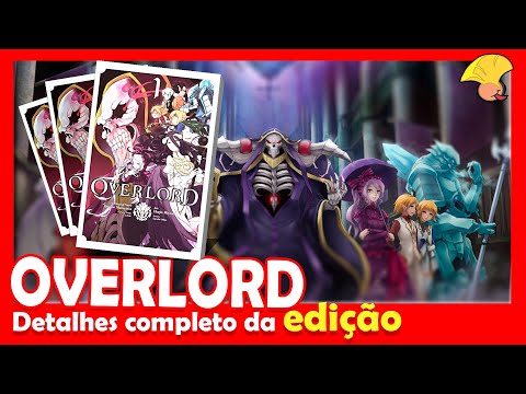 UNBOXING DO MANGÁ OVERLORD 1 - VENHA CONHECER O FAMOSO JOGO “DMMO-RPG”,O YGGDRASIL COM O REI MOMONGA