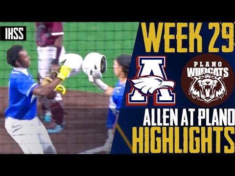 Allen Eagles Defeat Plano Wildcats 9-3 in District 6-6A Baseball