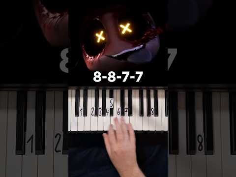 Murder Drones Ep. 8 Bite Me Piano Tutorial #shorts