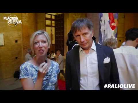Intervista al Sindaco di Siena Luigi de Mossi sul Drappellone dipinto da Milo Manara