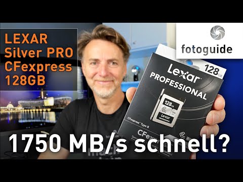 TEST 🌑 1750 MB/s fast? 🌑 The Lexar Professional Silver CFexpress 128 GB memory card