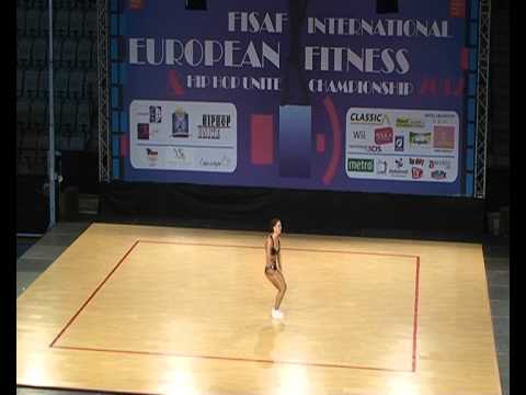 Monika Zimmermann, Germany -  FISAF European Fitness Championships 2012