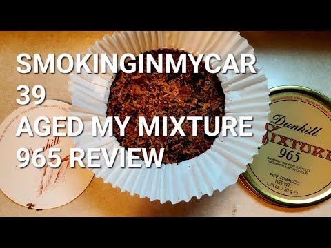 SMOKINGINMYCAR 39 | Review of Aged Dunhill My Mixture 965 in a Peterson System XL315