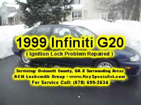 1999 Infiniti G20 - Ignition Lock Problem Solved & Fixed!