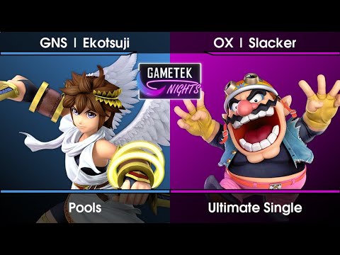 Gametek Night 2023.09 Pools - GNS | Ekotsuji (Pit) Vs. OX | Slacker (Wario) SSBU Ultimate Tournament