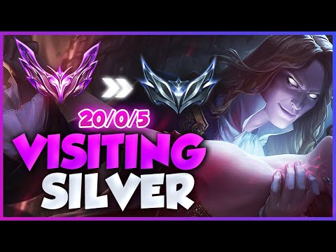 What happens when a MASTER visits SILVER I Master Vladimir vs Silver ELO I How to play Vladimir