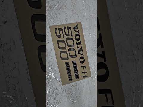 3D Объемные логотипы под оригинал для "Volvo FH 500". Нержавейка - фото 2 - id-p2137720587