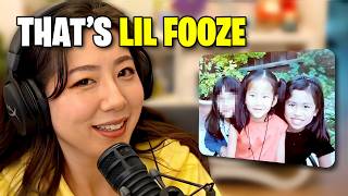Fuslie shows her CHILDHOOD PHOTO