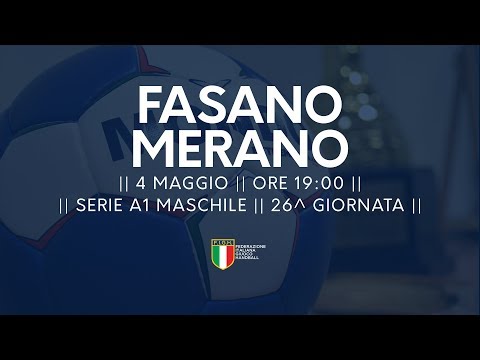 Serie A1M [26^]: Fasano - Merano 32-19