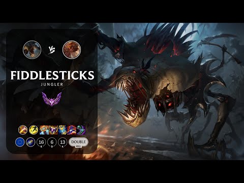 Fiddlesticks Jungle vs Taliyah - EUW Master Patch 13.19