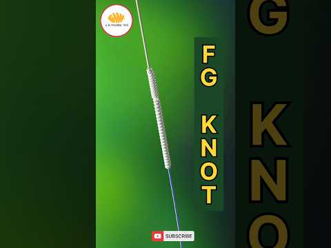 How To Make A FG Knot #3d #animation #fishingknot #shorts