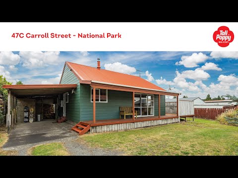 47C Carroll Street, National Park, Ruapehu, Wanganui, 2房, 1浴, House