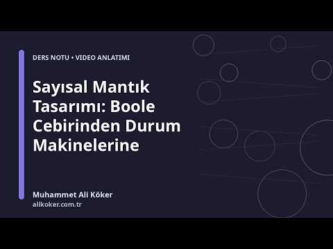 Sayısal Mantık Tasarımı videosunu aç