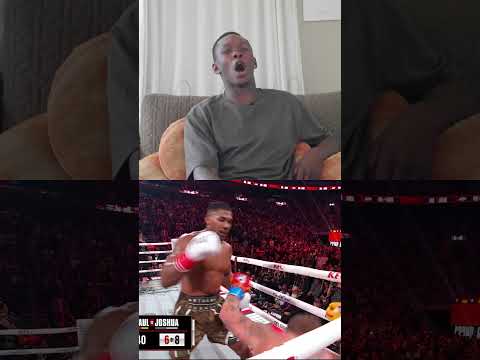 Izzy Reacts To Weird Anthony Joshua vs Jake Paul Boxing Fight