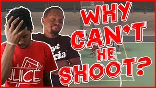 Bum & Bummer Ep.10 - WHY CAN'T HE SHOOT?! - NBA 2K16 MyPark Gameplay