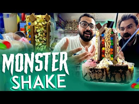 Famous Monster Shake | Sareena Juice Bar | Karachi Street Food