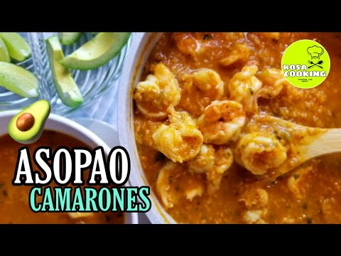 asopao de camarones /como hacer asopao de camarones paso a paso/asopao de camarones receta
