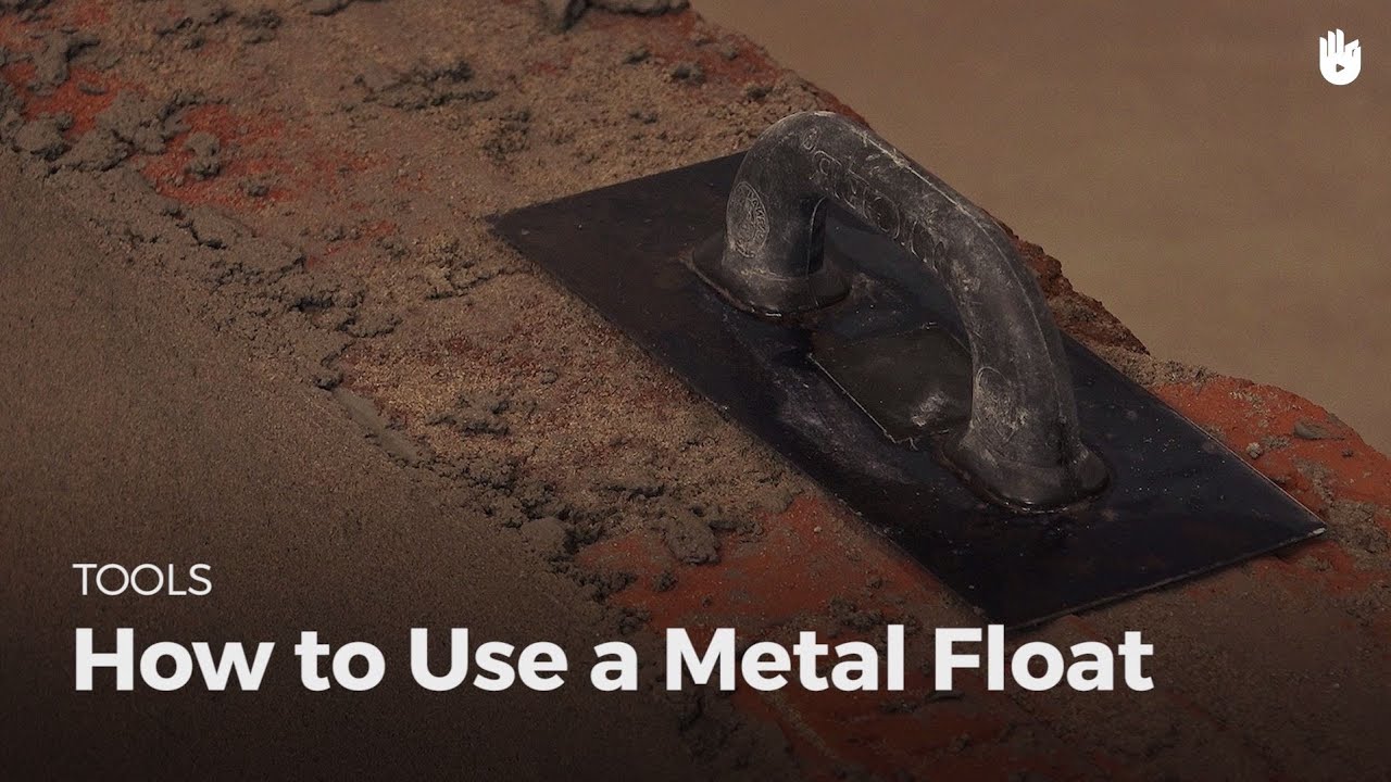 How to Use a Metal Float How to Be a Mason Sikana