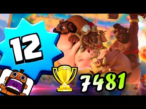 Best Players in the World Level12 🏆7481  😈OMG!! Clash Royale