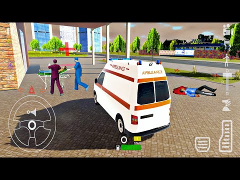 Doctor Ambulance Van Driving Simulator Games Android iOS gameplay