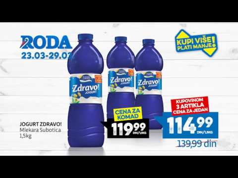 Roda: kupi više, plati manje 23. - 29.03.2017.