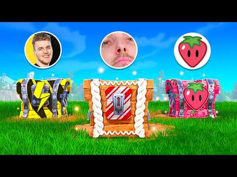 I Added YOUTUBER CHESTS To Fortnite!