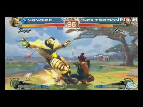 |EVO2010| SSF4 - Vangief (Zangief) vs. Infiltration (Akuma) - Finals