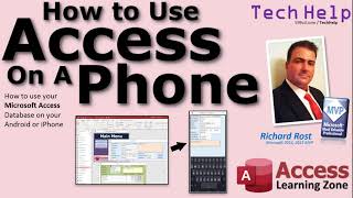 How can I use my Microsoft Access Database on my Phone or Tablet? Android or iPhone/iPad