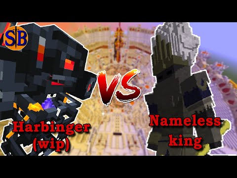 Harbinger(L_ender's Cataclysm) vs Nameless King | Minecraft Mob Battle