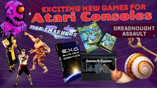 Exciting New Games for Atari Consoles!