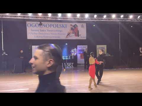 2022 10 Będzin Bartek 14-15 D Latin Cha-Cha-Cha