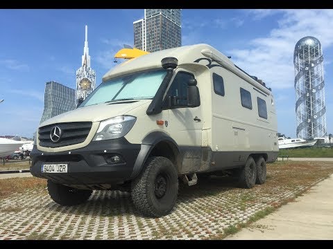 Автодом для кругосветных путешествий. 6x6 полный привод. Mercedes 3C-Cartier X-Track