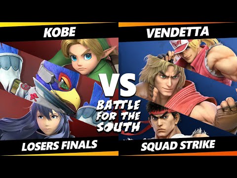 Battle for the South Losers Finals - Vendetta Vs. Kobe - Smash Ultimate - SSBU