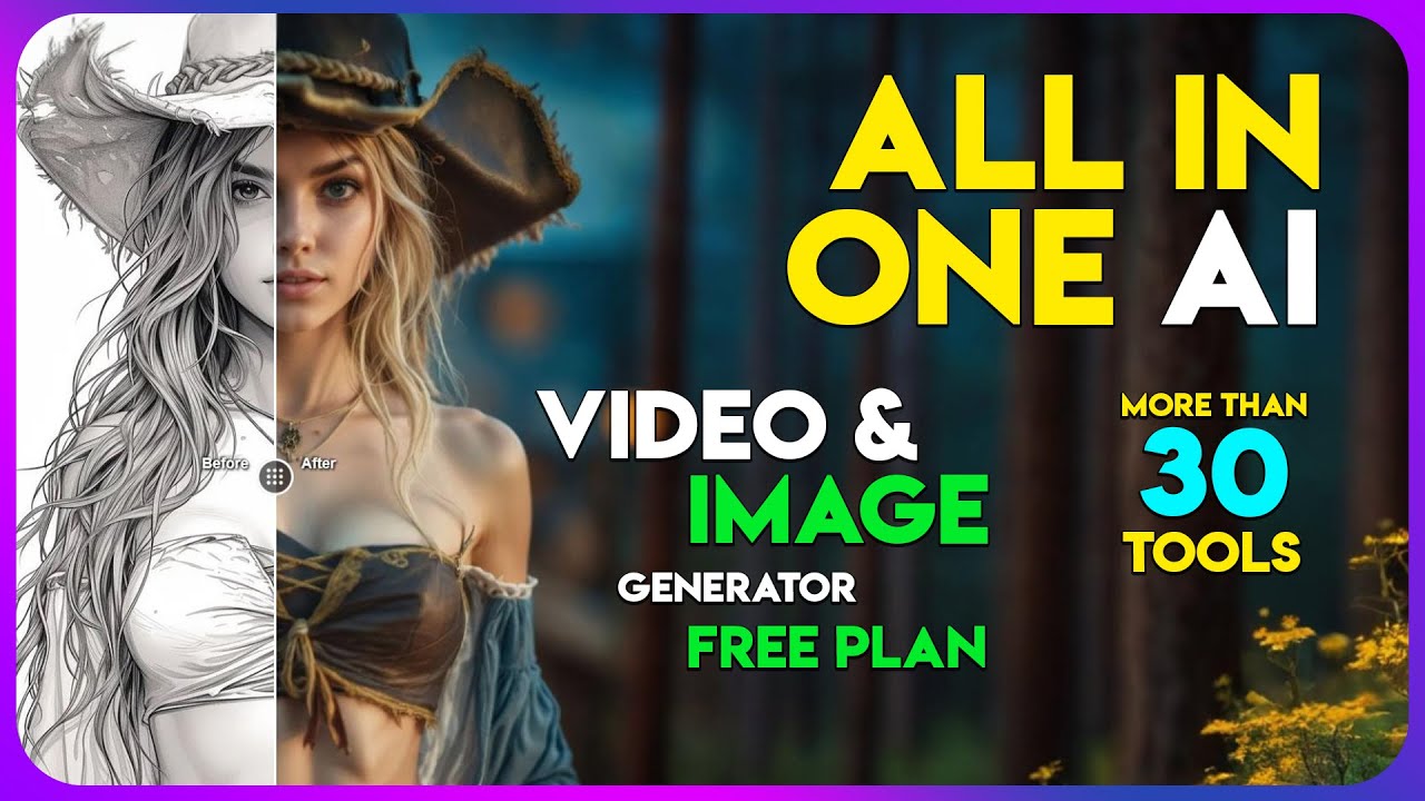 AI Art Generator | ALL IN ONE | Video & Image generator | Step by Step Tutorial | Free plan