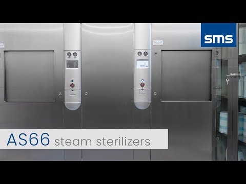 SMS AS-66 series steam sterilizers - Installation requirements